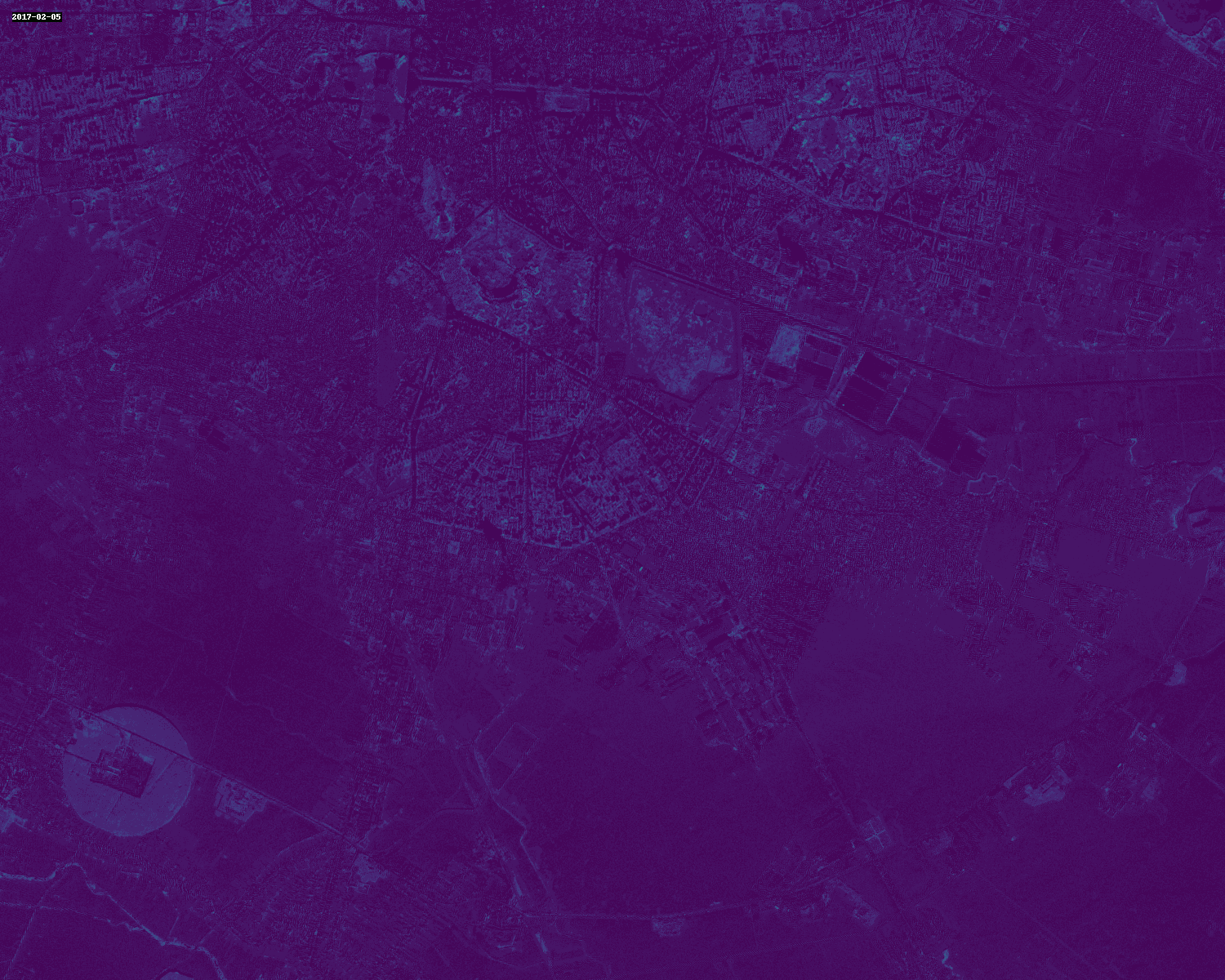 NDVI at each 10 days.